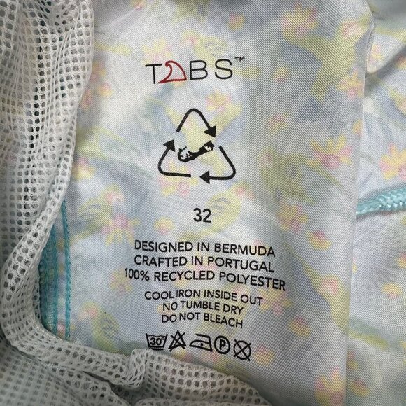 Tabs Swim Trunks Bermuda Shorts Parrot Print Limited Ed Men's Size 32 - Picture 5 of 5